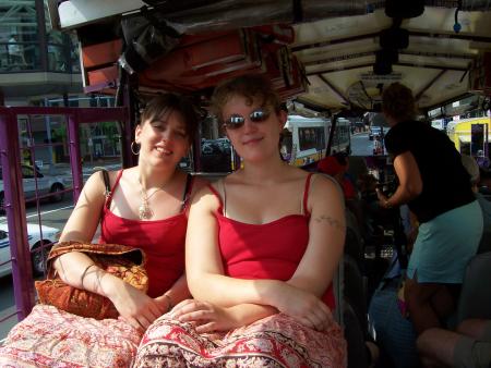 dans le duck boat